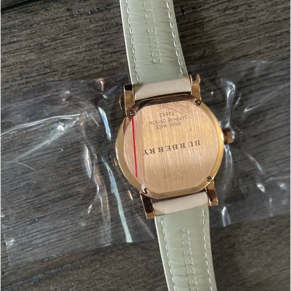 NEW Burberry Womens Leather Strap Watch BU9131 - Picture 8 of 13